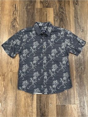 Section 119 Grateful Dead Button Shirt M Dancing Skeletons Multicolor Blue Rare